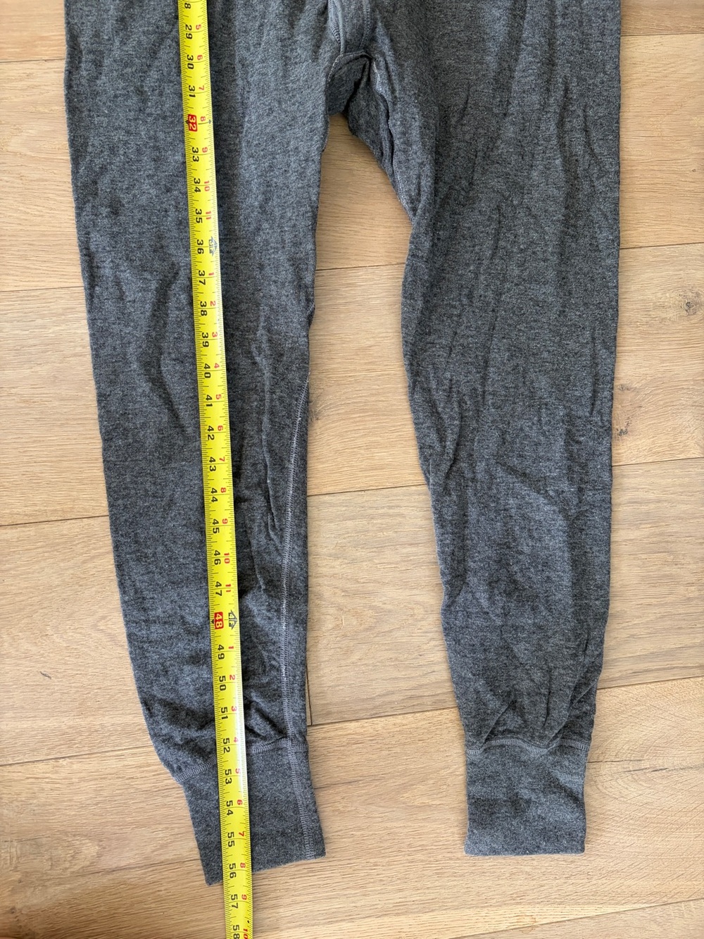 L.L.Bean wool cotton blend Two-Layer Union Suit winter cozy - size medium - Picture 6 of 12